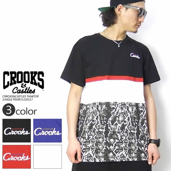 CROOKS&CASTLES Tシャツ JUNGLE FEAVER I1320117