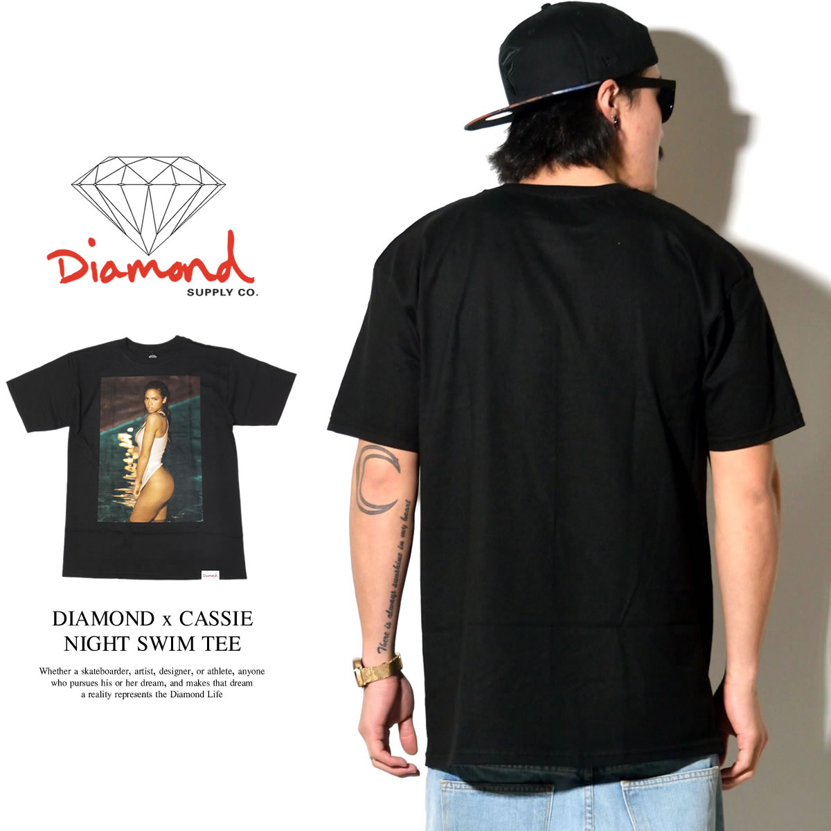 Diamond Supply Co ダイヤモンドサプライ 半袖tシャツ Diamond Cassie Night Swim Tee A16dmpa52 6v1233 ストリート系 ファッション 通販 Deep Diamond Supply Co ダイヤモンドサプライ 半袖tシャツ Diamond Cassie Night Swim Tee A16dmpa52 6v1233 ストリート系 ファッション 通販 Deep