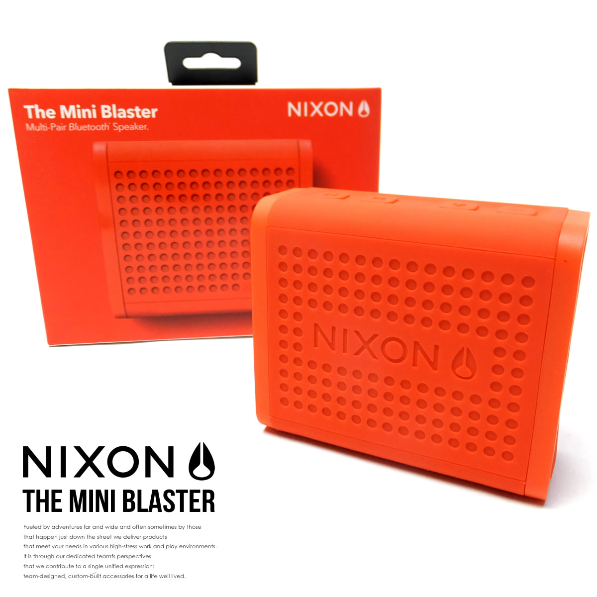 NIXON THE MINI BLASTER RED-PEPPER NH012383