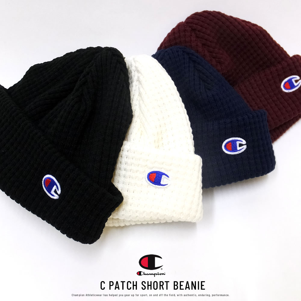 Champion チャンピオン ニットキャップ C Patch Short Beanie 492 10 ファッション メンズ ストリート系 B系ファッション 通販